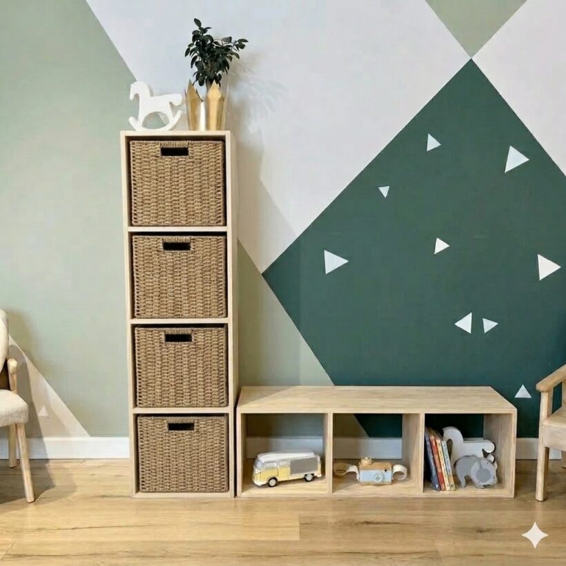 כוורת 4 תאים אופקית