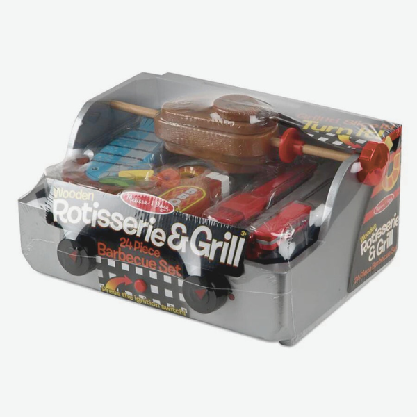 דוכן מנגל מעץ מליסה ודאג צעצועי עץ לילדים מליסה ודאג דוכן מנגל לילדים צעצועי מורן 1