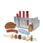 דוכן מנגל מעץ מליסה ודאג צעצועי עץ לילדים מליסה ודאג דוכן מנגל לילדים צעצועי מורן 3