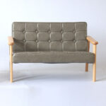 דמוי עור אפור כהה